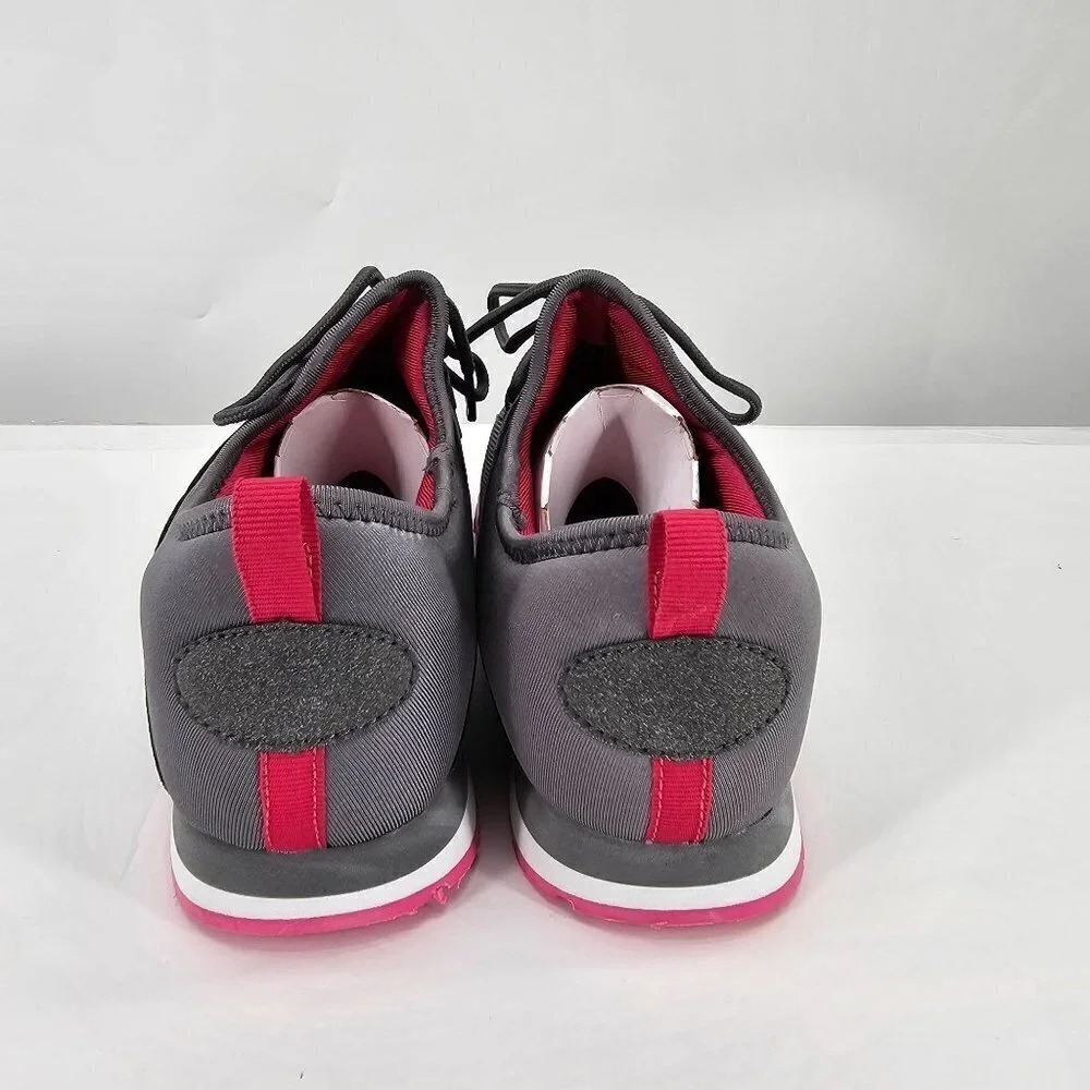 Dream Seek Gray & Fuchsia Logo-Accent Sneaker - Picture 9 of 10